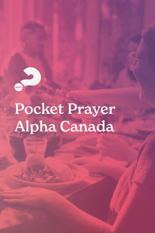 Pocket Prayer Alpha Canada cover